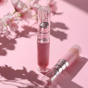 Private Label No Brand Matching Lipstick Liquid Lip Gloss Transfer-proof Hydrating Shiny Matte Lip Cosmetics