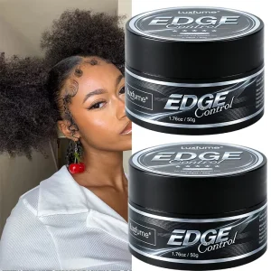 Private Label No Flaking Extra Strong Hold Natural Edge Control Gel for Texturizing Baby Hair Styling Finishing