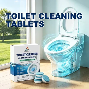Private Label OEM Solid Detergent 50%-80% Active Ingredient Portable Toilet Cleaning Tablets Bowl Cleaner