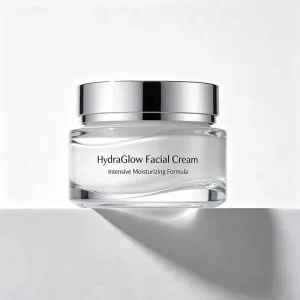 Private Label Organic Face Cream Hyaluronic Acid Hydrating Nourishing Skin Care Facial Moisturizer for Daily Use