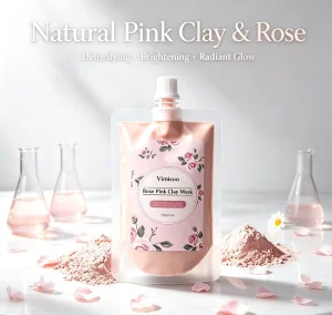 Private Label Organic Pearl Chemical Guangdong Purifying Detox Facial Mud Mask Vitamin C Herbal Salicylic Acid Aloe for Deep