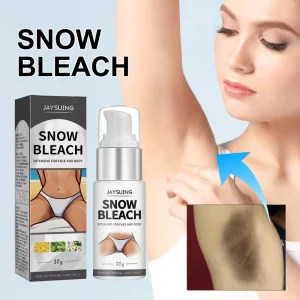 Private Label Snow Bleach Cream for Private Part Underarm Whitening Snow Bleach Lotion Fot Face and Body