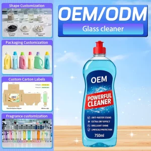Private Label Streak-Free Glass Cleaner for Windows and Mirrors