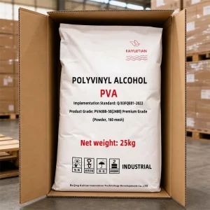 Production 99% White Powder PVA Products for Wall Putty Powder