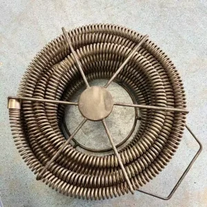 Profesional Strong Wire Line Drilling Operation 30mm Auger Drain Snake Steel Cleaning Cable Sewer Cleaner Spring