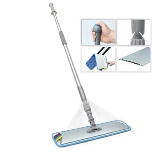 Professional Aluminum Flat Mop Frame with Lock System Commercial Grade Cleaning Tools for Commercial Use