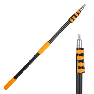 Professional Aluminum Telescopic Pole for High Window Cleaning Multi purpose Extension Rod Household Cleaning Tools Non slip