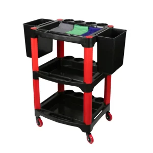 Professional Car Wash Stool Trolley With Tool Chest for Car Beauty