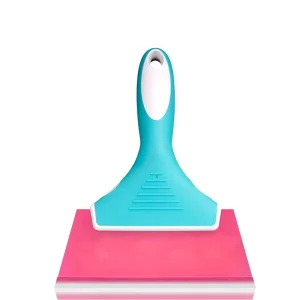 Professional Car Window Tint Squeegee Flexible TPU Scraper Self Repairing Rubber Handle Precise Auto Film Installation