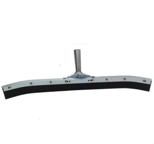 Professional Curved Rubber Floor Squeegee Straight Without Handle Rubber Blade Replaceable 24inch 60cm