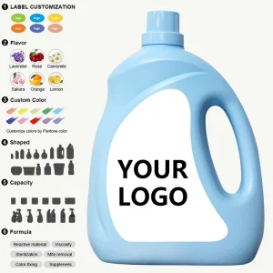 Professional Disposable Concentrated Laundry Detergent Liquid Commercial Use Natural Fragrance Deep Cleaning Strong Cleaning