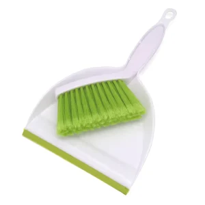Professional Eco Friendly Handheld Plastic Dustpan with Brush for Desktop Cleaning Broom Set