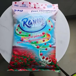 Professional Eco friendly Powder Laundry Detergent With Jasmine Lemon With Small and Bulk Package