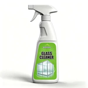 Professional Glass Cleaner Spray No-Residue Streak-Free Multi-Surface Detergent