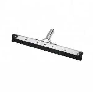 Professional Heavy Duty Stainless Steel Floor Squeegee Eco Friendly Rubber Stainless Steel Handle for Uneven Smooth
