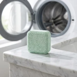 Professional Laundry Tub Descaler OEM Private Label Bio-Enzymatic Washing Machine Cleaner Tablets
