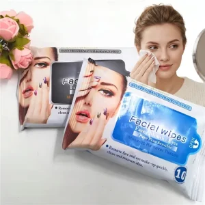 Professional Makeup Cleaning Towe Deep Cleaning Wipe Portable Make up Remover Facial Cleaning Tissue