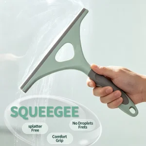 Professional Silicon Window Scraper with Plastic Handle Window Wiper Glass Cleaning Squeegee