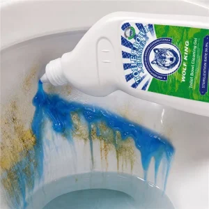 Professional Toilet Bowl Cleaner Gel 500ml High Efficiency Limescale Removal Liquid Safe for Glaze Fresh Aroma Bathroom Cleaner