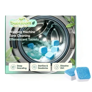 Professional Washing Machine Cleaner Effervescent Tablets Deep Clean Remove Limescale Odor OEM ODM CE ISO FDA Factory