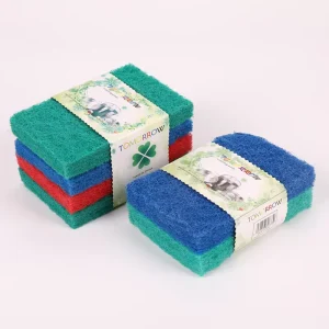 Promotional Dish Washing Eco Friendly Non scratch Kitchen Cleaning Sponge Scouring Pads