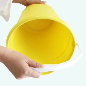 Promotional Various Durable Using 6L Plastic Water Bucket With Handle