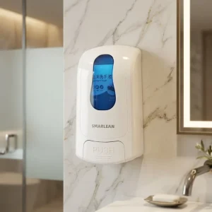 Public Toilet Manual Liquid Soap Dispenser Wall Mount Commercial Hand Refillable Foam Soap Dispenser