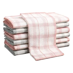 Pure Cotton Gauze Dishwashing Cloth Household Kitchen Cleaning Absorbent Non Greasy Dish Towel Non Shedding Kitchen Rags