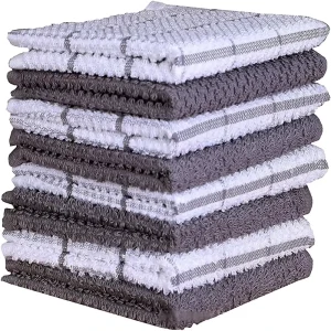 Pure Cotton Kitchen Cloth Dish Towel Absorbent Lint Free Tablecloth Cleaning Supplies