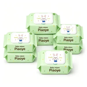 Pure Water Baby Wet Wipes High Quality Disposable Household Cleaning Wipes Customizable OEM ODM