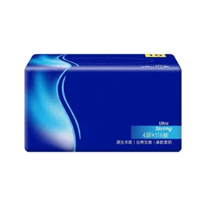 Pure Wood Pulp Facial Tissue Ultra Soft Thick Lint Free High Absorbent Disposable Embossed Face Tissue for Home Hotel Daily Use