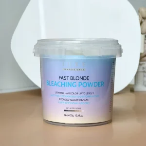 Purple Hair Bleach Powder and Developer Up to Level 9 for Salon Use