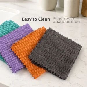 Quality Cleaning Cloth Cleaning Tools Super Absorbent Eco Friendly Stocked for Household Cleaning