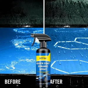 Quick Coat Ceramic Spray Car Paint Coating Instant Shine Extreme Hydrophobic Long Lasting Protection 300ml OEM