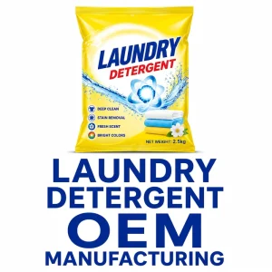 Quick Dissolve Lemon Lavender Floral Fruity Detergent Powder OEM 500g 1kg 2kg Cold Water High Concentrated Anti-Bacterial
