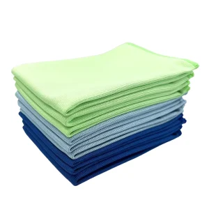 Quick Dry 30x30CM Microfiber Cleaning Cloth for Window Glass Polishing and Kitchen Desktop Dust Removal Absorbent Lint free