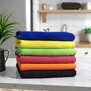 Quick-Dry Microfiber Car Wash Towel Custom Size Custom Color