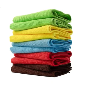 Quick Dry Microfiber Towels Multipurpose Lint Free Cleaning Cloths for Car Washing Polishing & Kitchen Daily Wiping