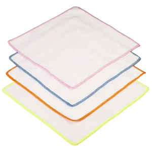 Quick Dry Warp Knitted Square Microfiber Kitchen Towel Eco Friendly Dish Cloth for Car Wash