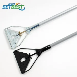Quick-Release Metal Screw Clamp Mop Head Holder for Home and Commercial Cleaning