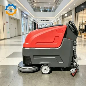ROD New Design Home Floor Cleaner Featuring Squeegee Rotary Floor Scrubber
