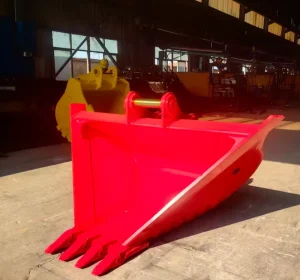 RSBM High Strength V Ditch Bucket for 20 25 Ton Excavator Hitachi ZX225 Trapezoidal Bucket for Irrigation and Ditching
