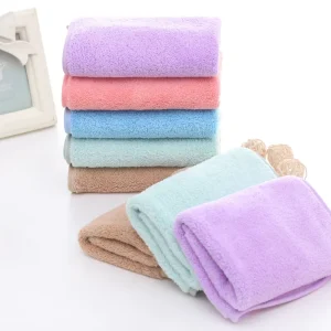 RTS Microfiber Coral Fleece Small Plush Towel Kitchen Cleaning Dish Wash Cloth for Household
