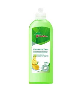 Rayshine Eco-friendly Kitchen Supply Lemon Fragrance Liquid Detergent for Dish Washing Detergent Bulk 500g