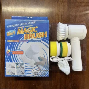 Rechargeable Cordless Electric Spin Scrubber for Floors, Cars, Tubs, Tiles, Kitchens and Showers