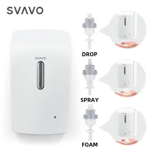 Rechargeable Touchless Foam Soap Plastic Bottle Automatic Foaming Hand Sanitizer Dispenser