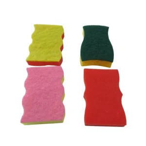 Rectangle Multi-Layer Kitchen Dishwashing Sponge Pad
