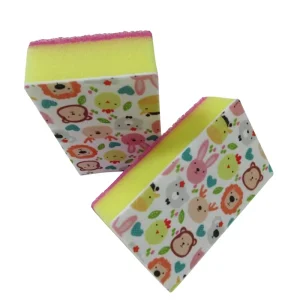 Rectangular Dish Scouring Sponges for Kitchen Cleaning