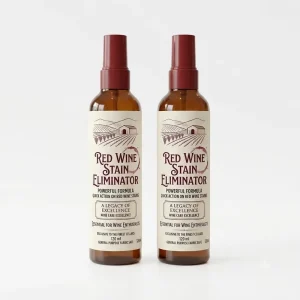 Red Wine Stain Remover Spray 4 oz for Coffee Red Tea and Color Stains