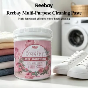 Reebay Multi Purpose Stain Remover Paste Heavy Duty Household Cleaning Paste for Clothes Shoes Kitchen OEM ODM